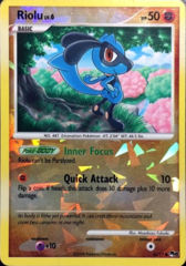 Riolu - 16/17 - Cracked Ice Reverse Holo Common